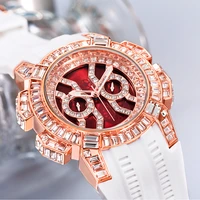 cool men watches 2022 luxury bling diamond iced out watch for men hip hop mens wristwatch waterproof rose gold relogio masculino
