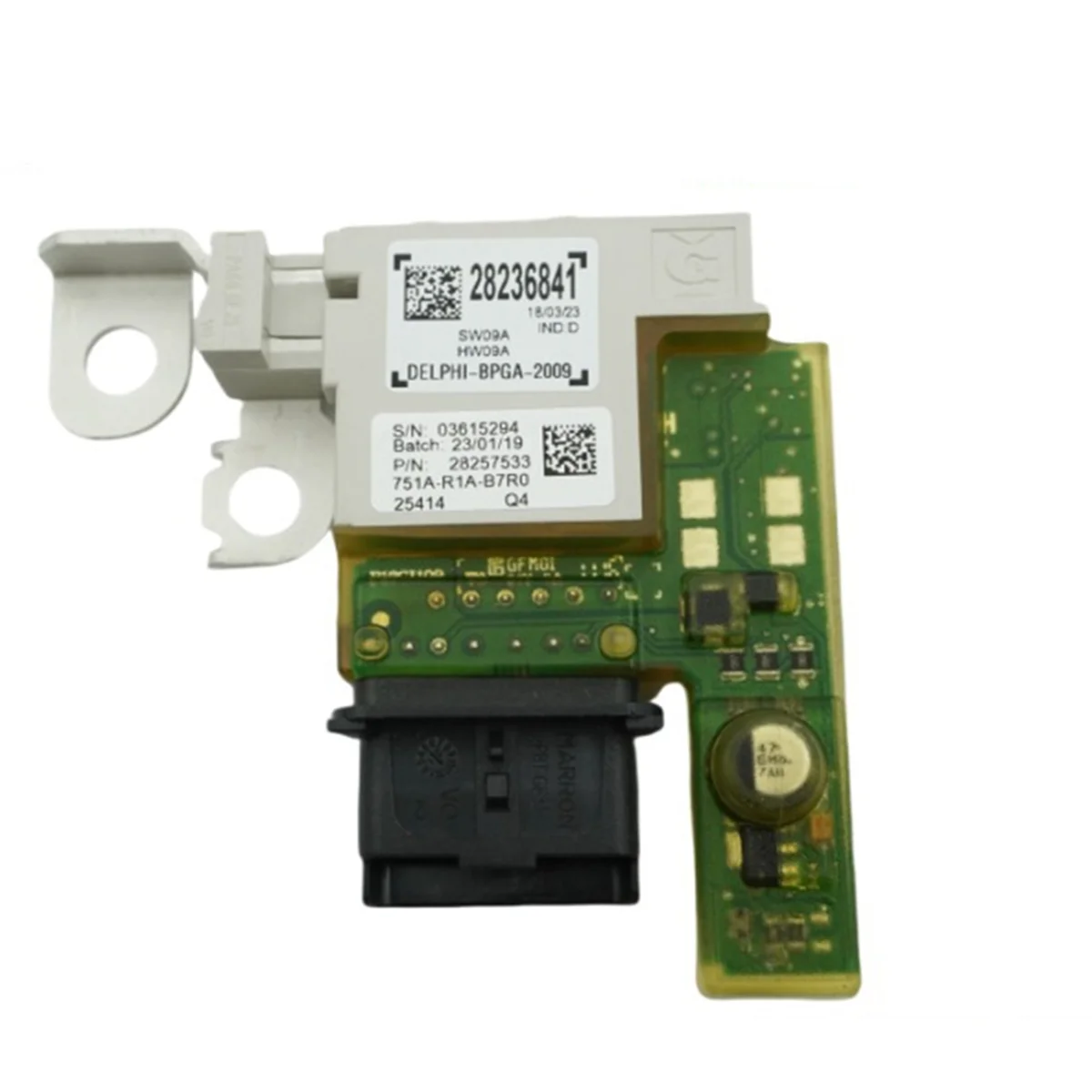 Автомобильный блок предохранителей модуль напряжения датчик батареи Q4 28257533 28236841