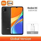 Сотовый телефон Xiaomi Redmi 9C, 3 Гб ОЗУ, 64 Гб ПЗУ, экран Глобальная версия дюйма, Восьмиядерный процессор MTK Helio G35, камера 13 МП, аккумулятор мобильный телефон мАч, 6,53 дюйма