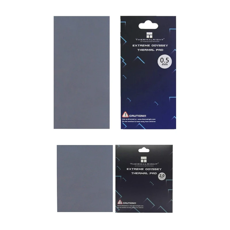 

2 шт., силиконовая прокладка для графической карты, 85x45x мм