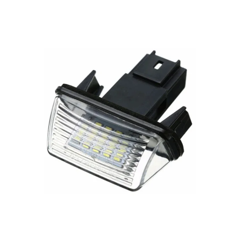 Фото Для Peugeot 206 207 307 308 407 5008 Partner Citroen C3 C4 C5 Xsara Picasso светодиодная лампа номерного знака, 2 шт. №1