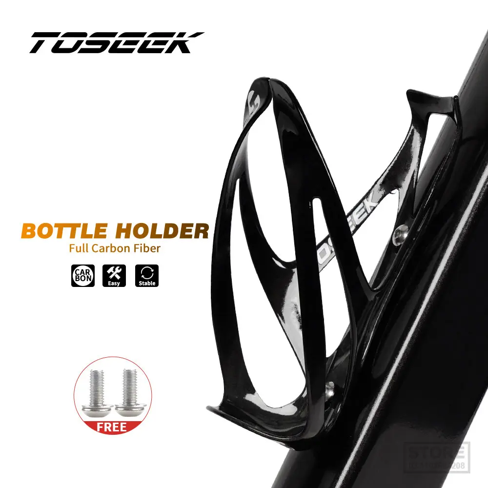 

TOSEEK Bicycle Bottle Cage Universal Road Mountain Bike Water Cup Holder Outdoor Riding Equipment Bicycle Bottle Holder