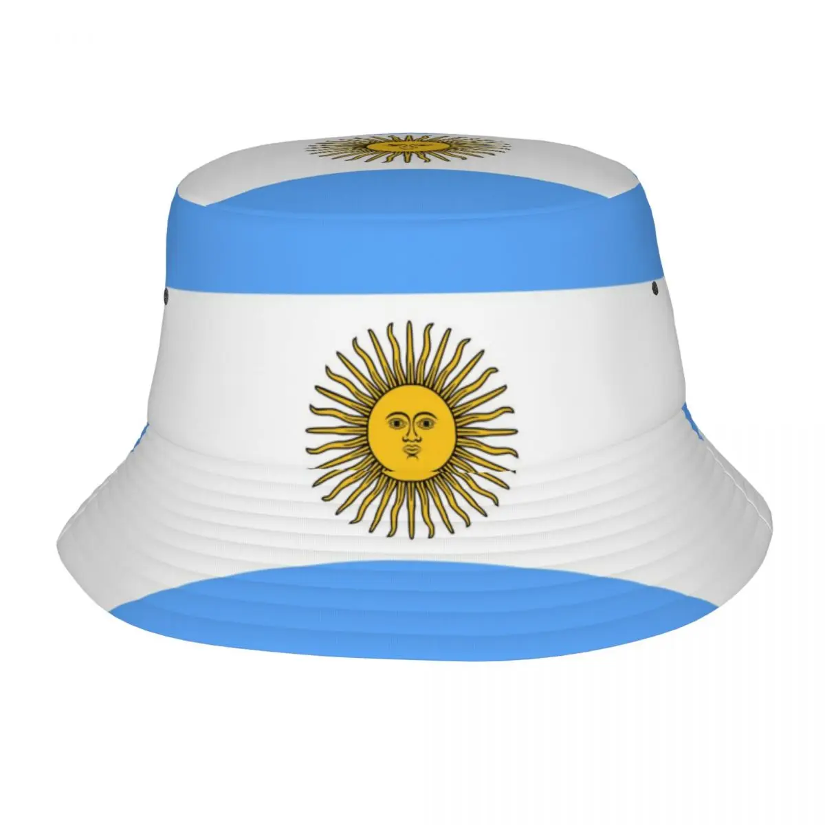 

2022 New Fisherman's Hat Unisex Fashion Bob Cap Argentina Flag Hip Hop Gorros Panama Windproof outdoor Bucket Hat