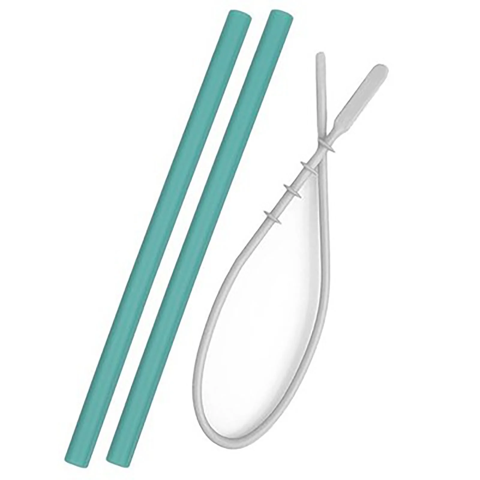 

ebebek Oioi Oioi Silicone Straw 2 Pcs Green And Cleaning Brush