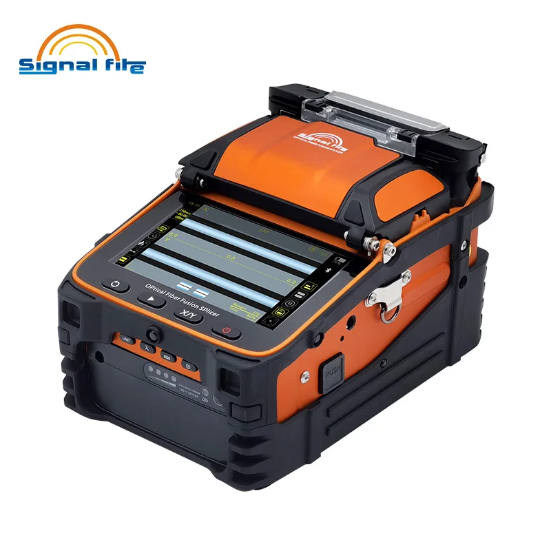 NEW Original AI-9 Signal Fire Splicing Machine Fusion Splicer Multi-Language FTTH Splicer Machine 6 Motor 5S splicing machine