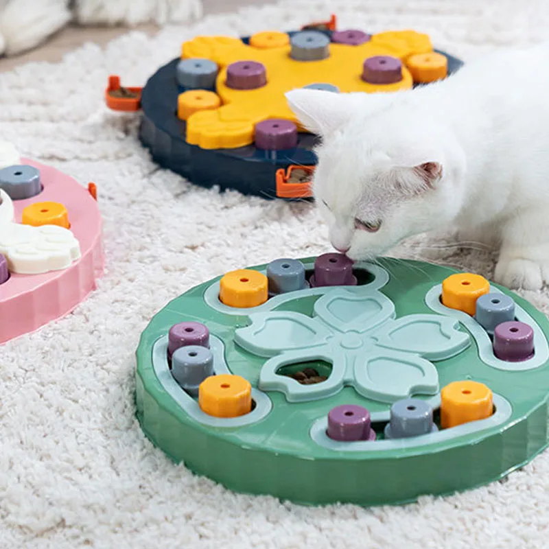 

1Pcs NO-slip Pad Anti-rollover PP Pet Supplies Multipurpose Animal Food Containers Automatic Feeders