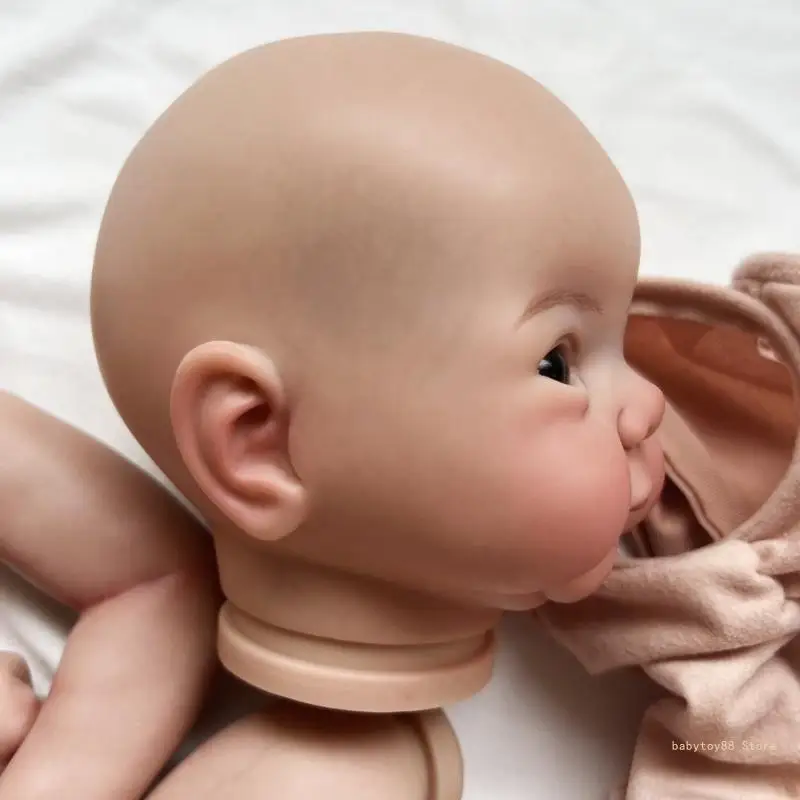Y4UD DIY Реалистичная кукла реборн тканевое тело ребенка виниловая голова