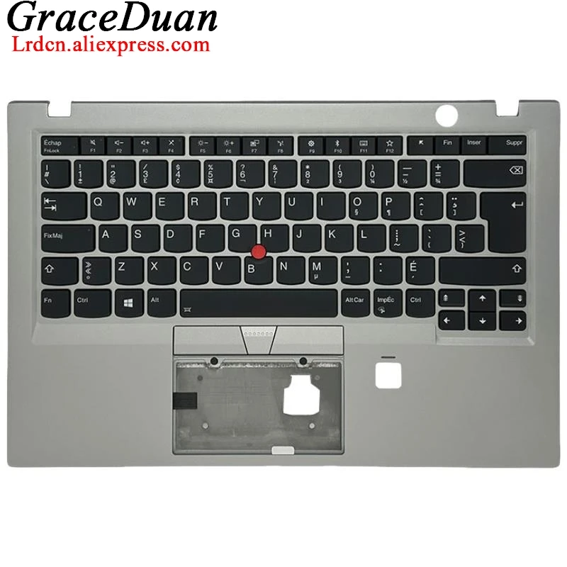 CFR канадский французский серебристый верхний чехол для клавиатуры упор рук Lenovo