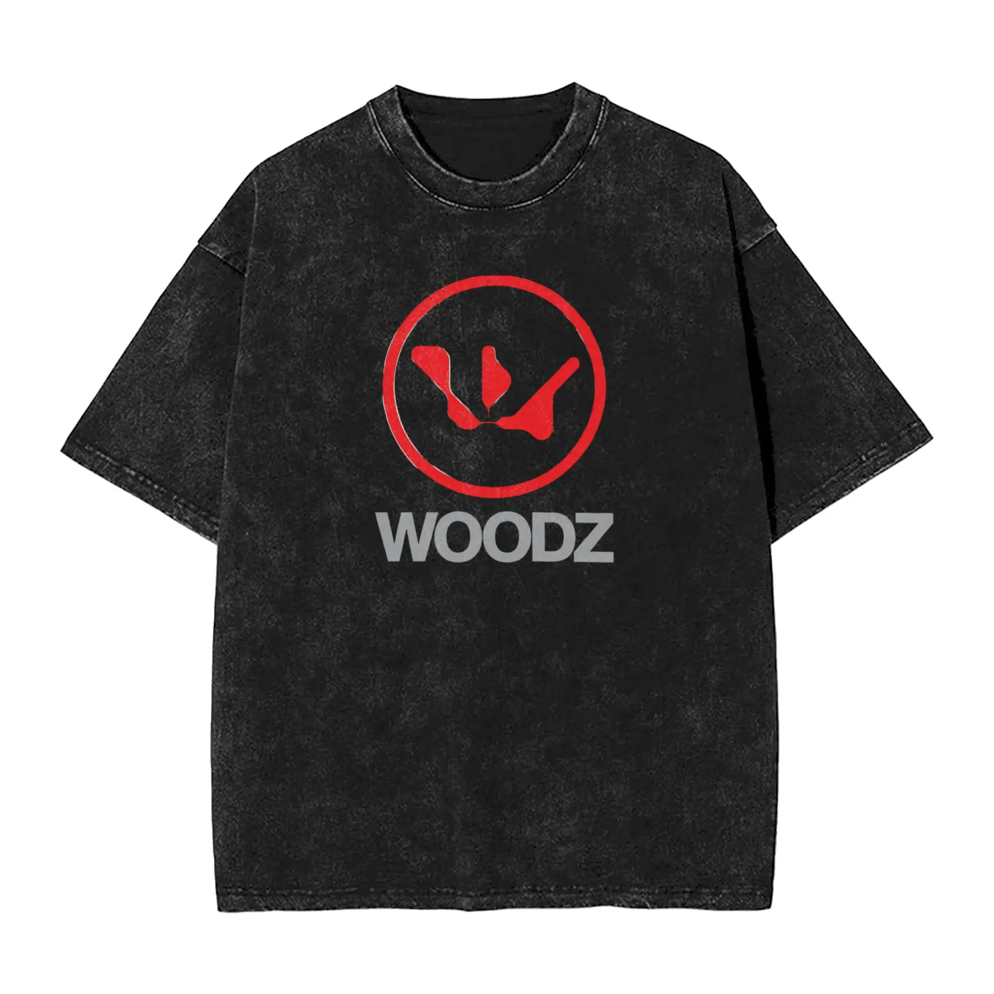 Фото Мужские футболки WOODZ World Tour 2026: Архивная коллекция 1, летняя уличная мода, футболка с коротким рукавом, круглым вырезом, трендовая, недорогая №4