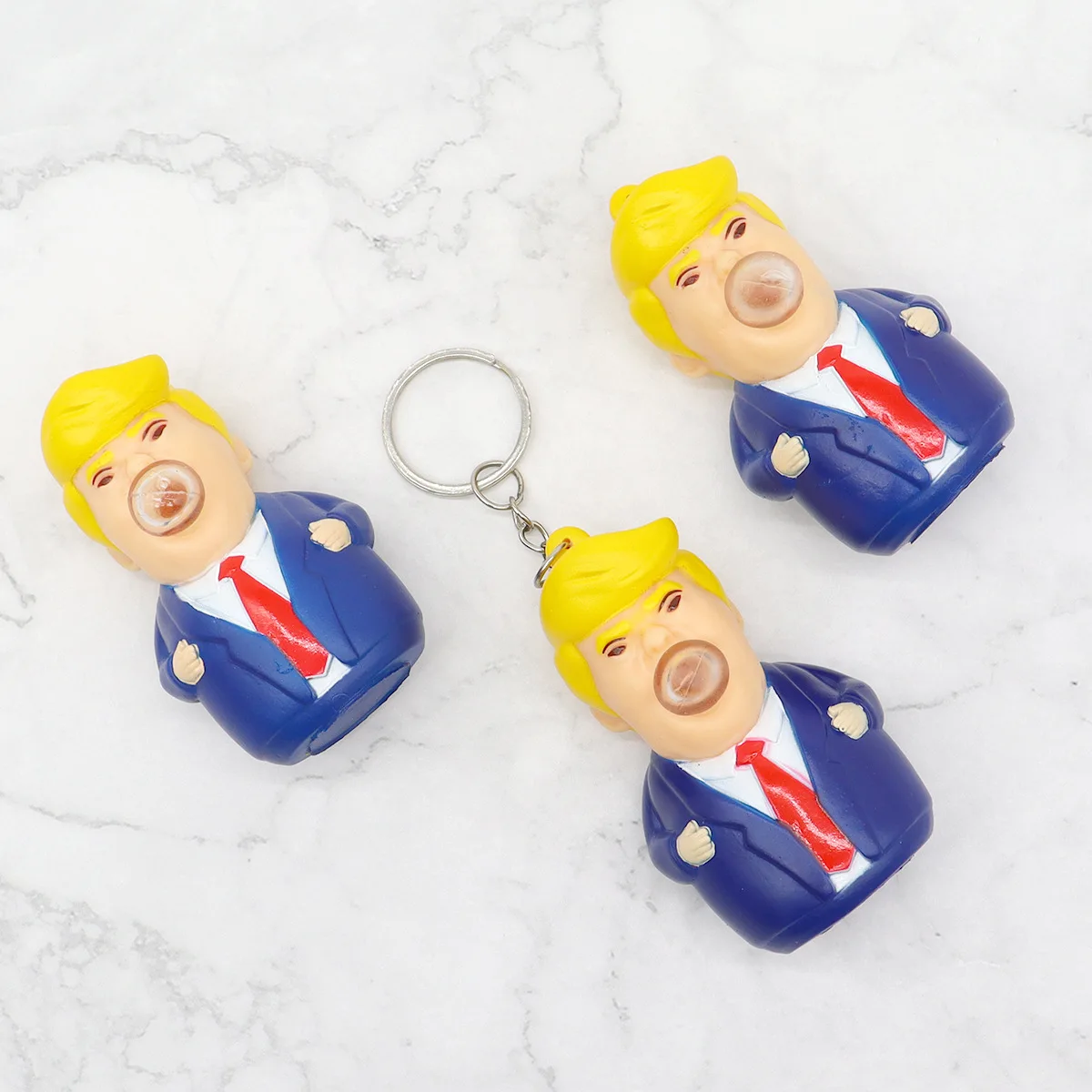 Творческий брелок для кукол Трампа разблокировка пузыри забавный медленный