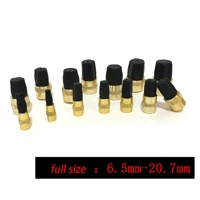 1pcs fishing rod pole butt caps front cover stopper plug end protector diy fishing rod plug kit pesca accessories