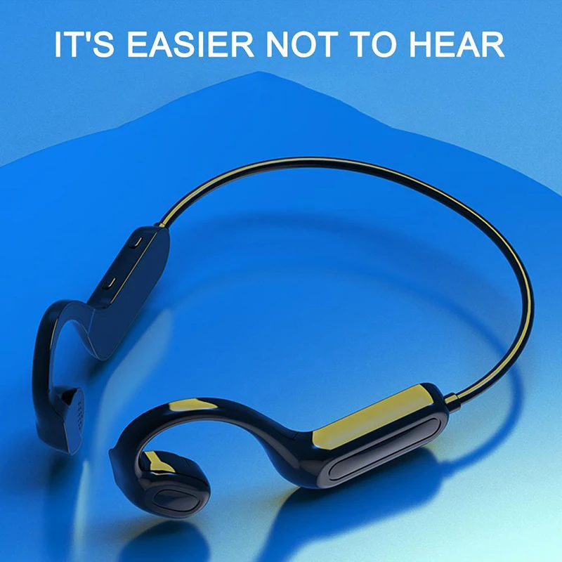 

Earbuds Bone Conduction Headphones Sweatproof Waterproof Sports Earphones 300mah bluetooth-compatible Wireless Headset