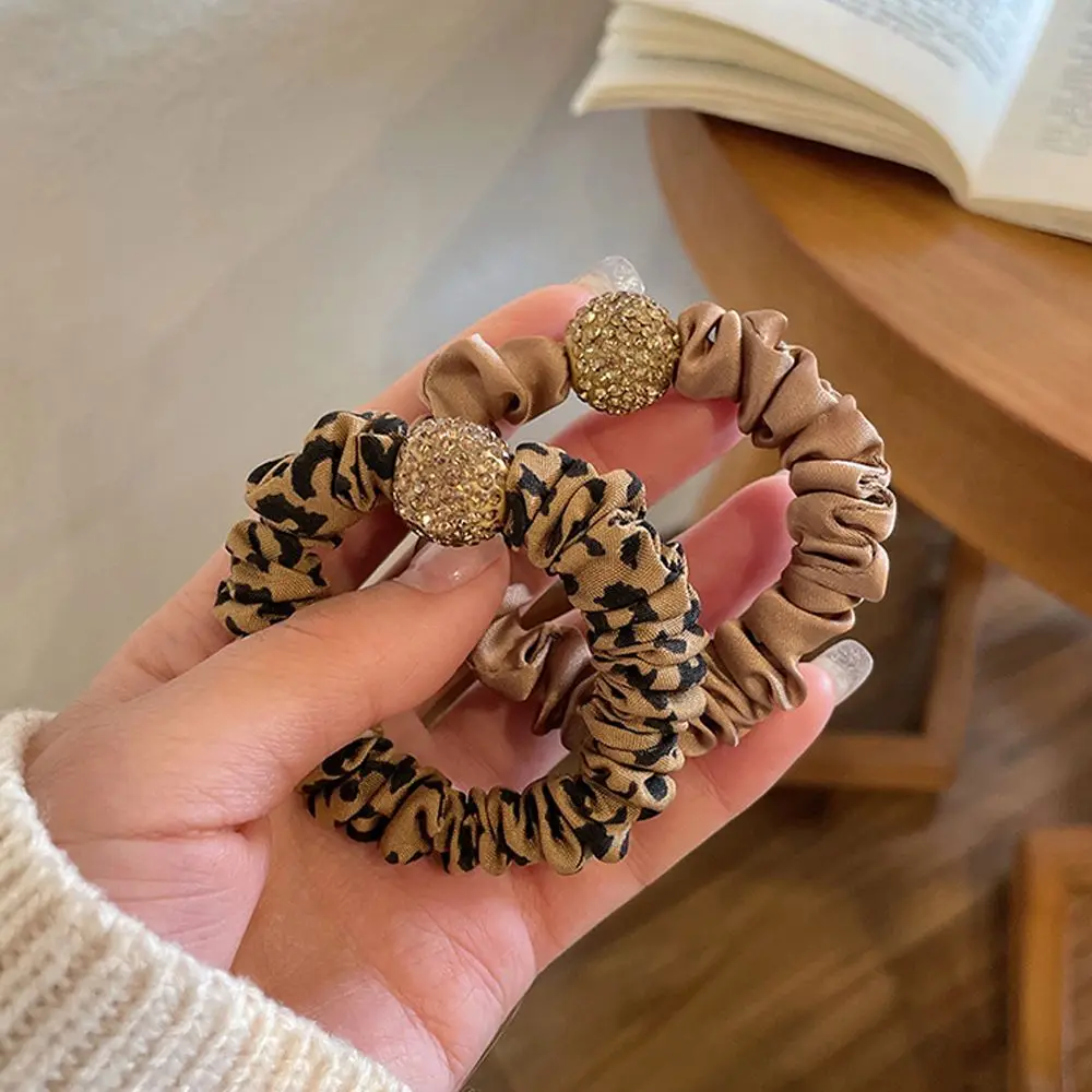 

Милые эластичные бусины, резинки для волос в Корейском стиле, женские резинки для волос, резинки для волос, кольца, держатель для конского хвоста