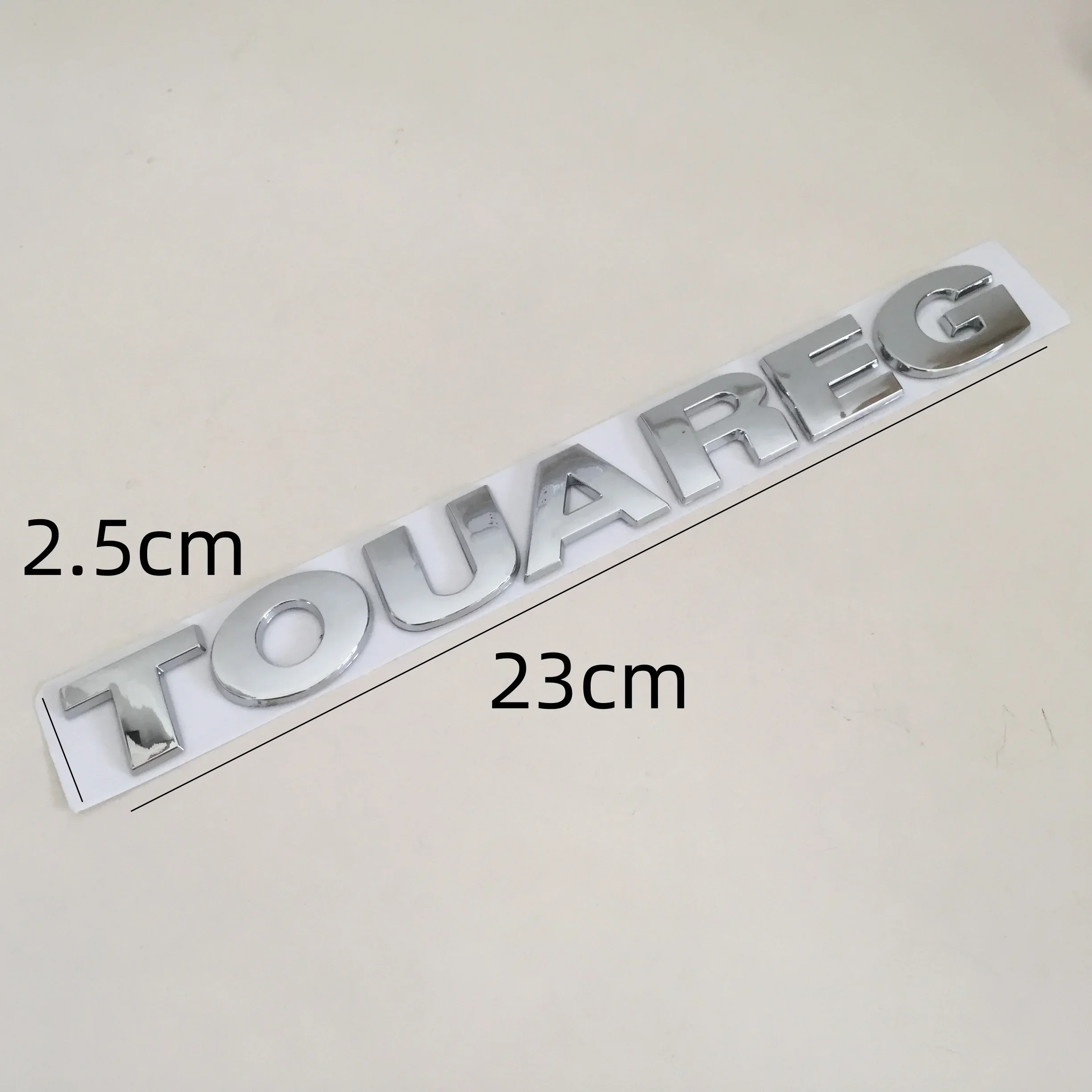 

1 шт. 3D ABS для автомобиля TOUAREG, буквы на задний бампер, багажник, буквенная эмблема, наклейка, значок, наклейка, Стайлинг, автоаксессуары