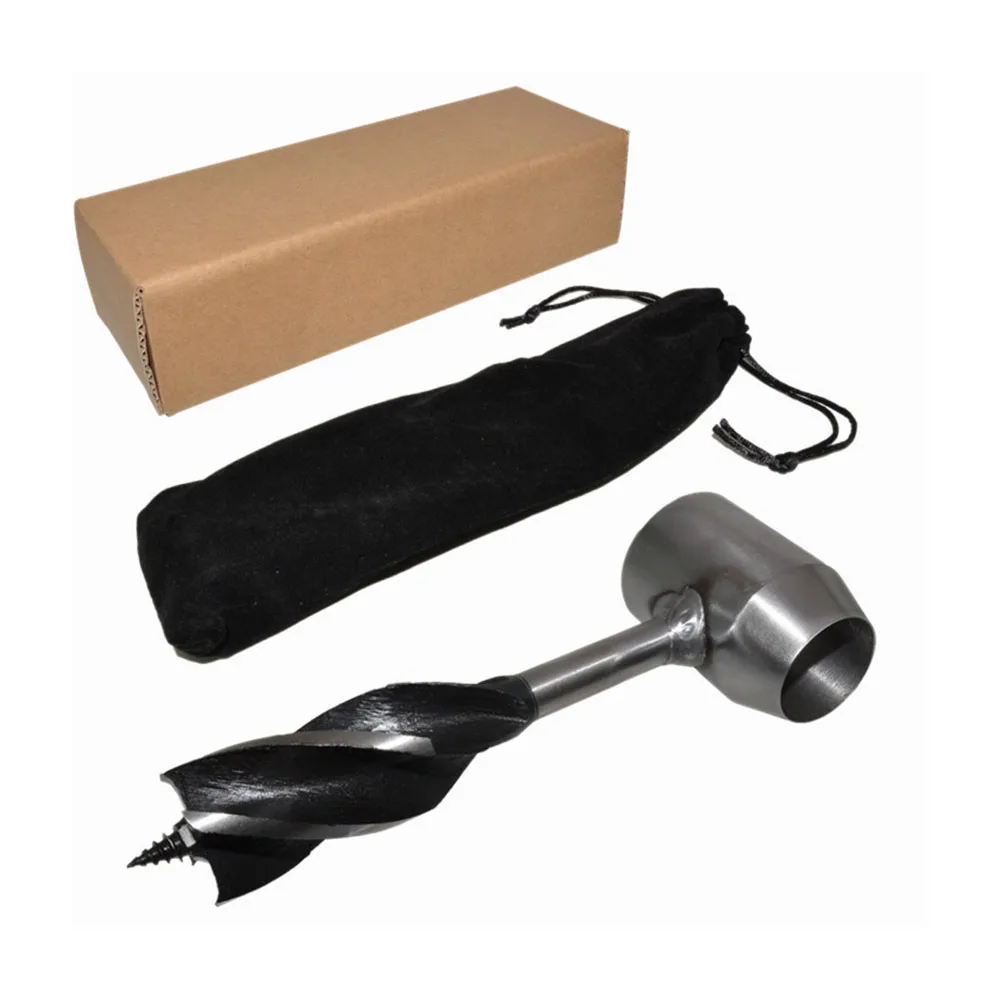 

Multifunctional Bushcraft Hand Auger Wrench Wood Drill Peg and Manual Hole Maker Survival For Chopping Camping Gear Pack Tools