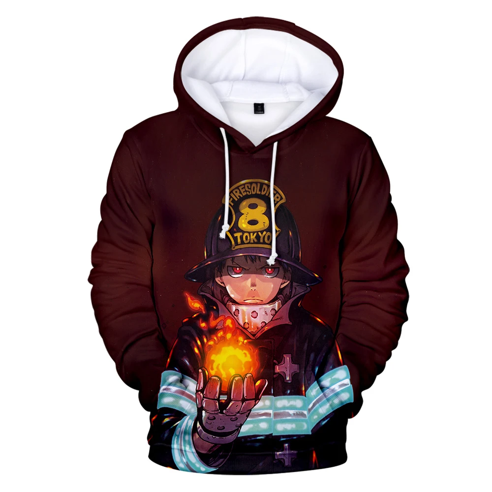 

Personality Fire Brigade 3D Print Hoodies Women/Men Fashion Long Sleeve Hooded Sweatshirts Hot Sale Casual Streetwear Pullovers