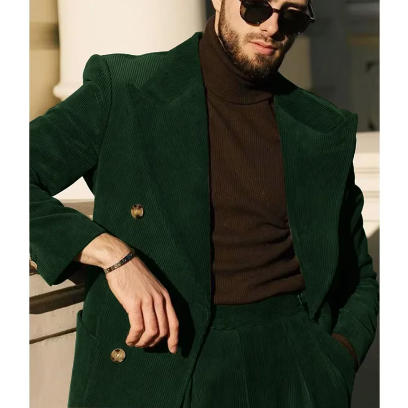 Мужской полиэстеровый костюм 2 предмета