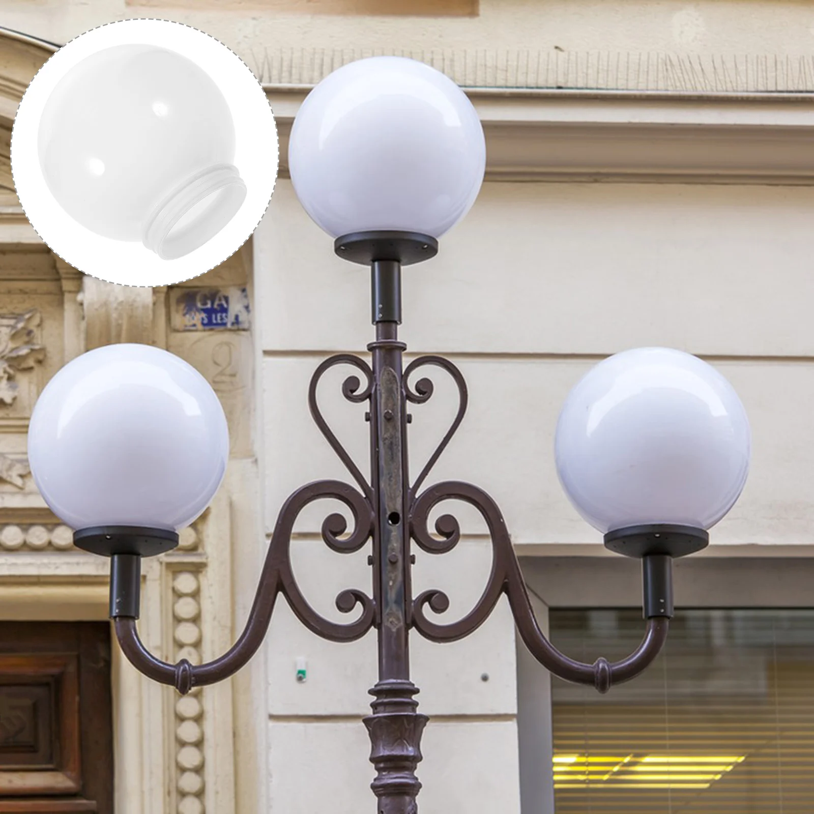 

Шариковый абажур, сменный Дневной светильник, настенный белый наружный светильник, лампы-подсвечники для внутреннего дворика, стигматизированный светильник, абюра