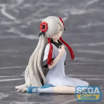 Фото Оригинальная фигурка SEGA PM Perching Kamitsubaki City Sekai Yorukawa Rose Hair Sit Anime Figure Desktop Decor Collection Gift №4