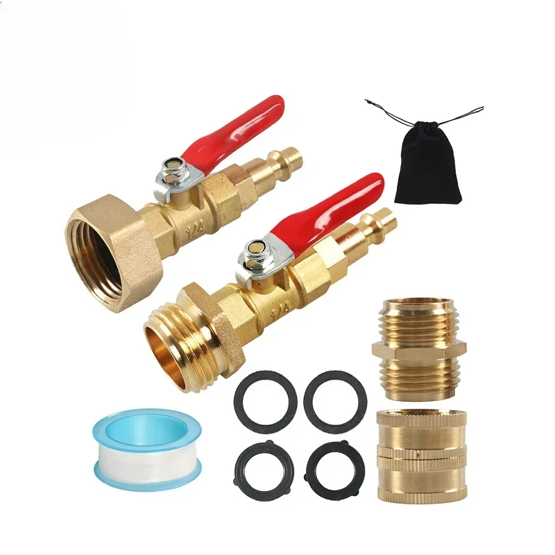 Садовый мягкий соединитель адаптер для антифриза быстрый из латуни с внешней