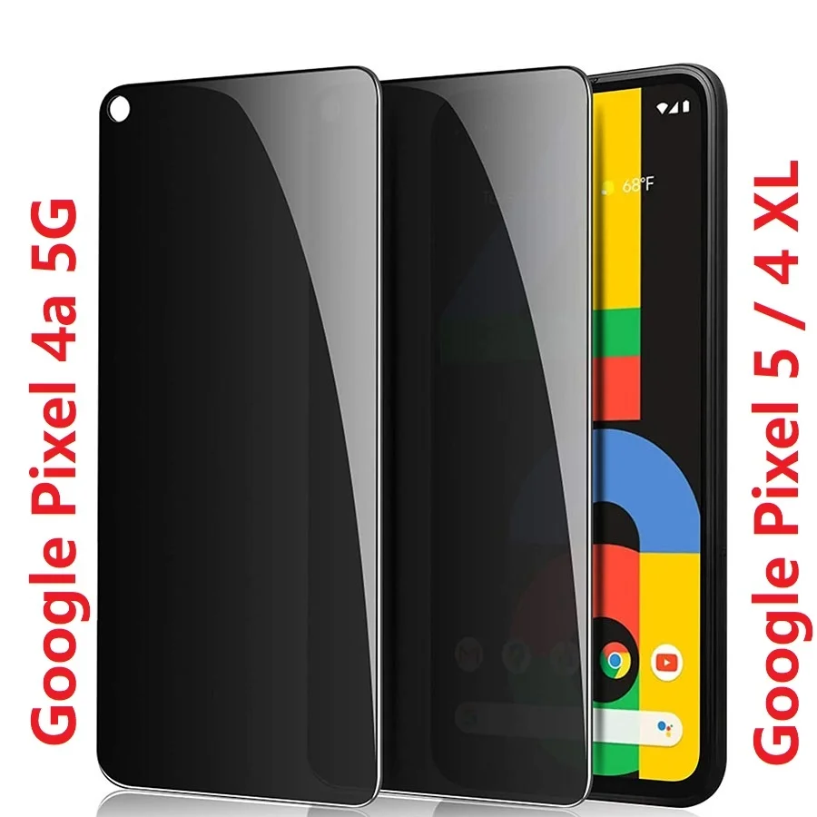 

Антишпионская пленка из закаленного стекла для Google Pixel 4a 5a 6a