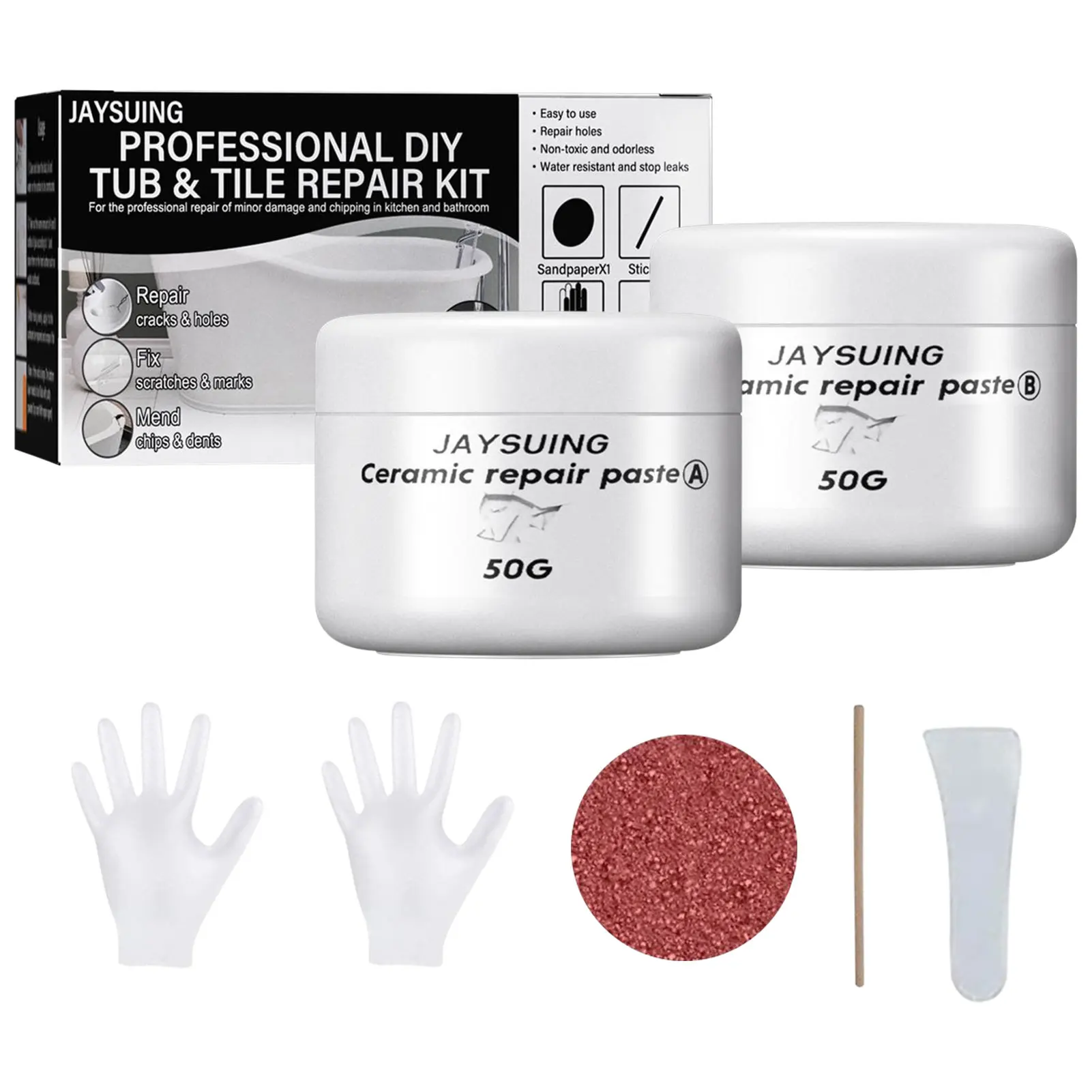 

Набор для ремонта плитки и душа, комплект для ремонта плитки, камень, стекловолокно, набор для ремонта фарфора, треснувшего камня