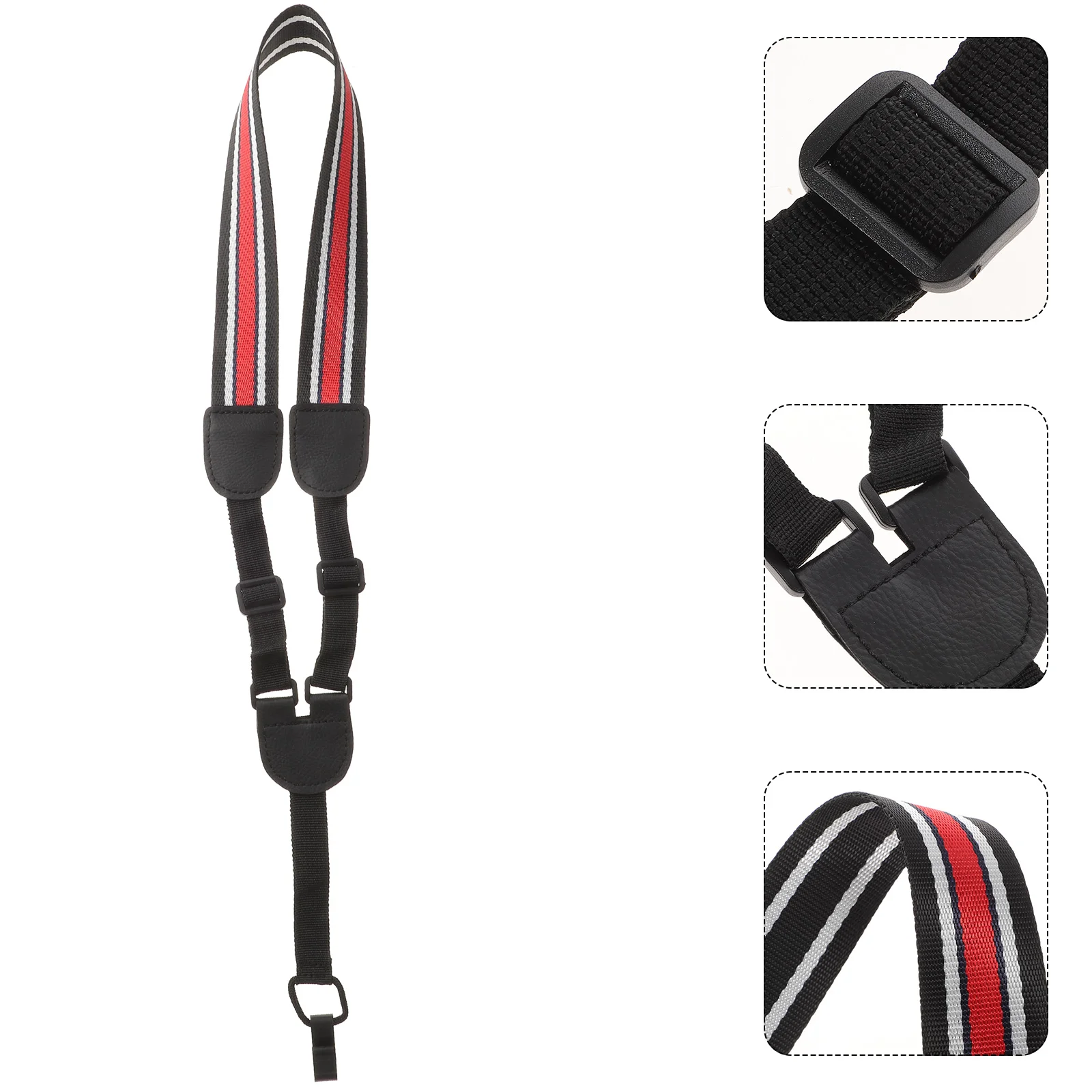 

Instrument Hook Strap Accessories Nylon Ukulele Belt No Drill Guitar Adjustable Shoulder