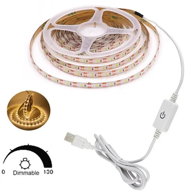 

Светодиодная лента Saimili 5В 2835 с сенсорным выключателем