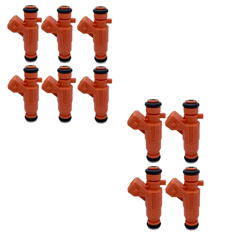 6 шт. автомобильная топливная форсунка 0280156034 Для Citroen C2 C3 Xsara Berlingo Peugeot 206 307 1007 Partner 1