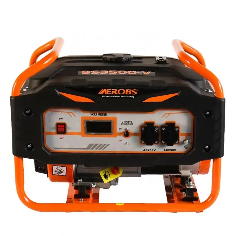 

3Kw 3Kva 3000W 5Kw 5Kva 5000W Air-Cooled OHV Portable Petrol /Gasoline Generators