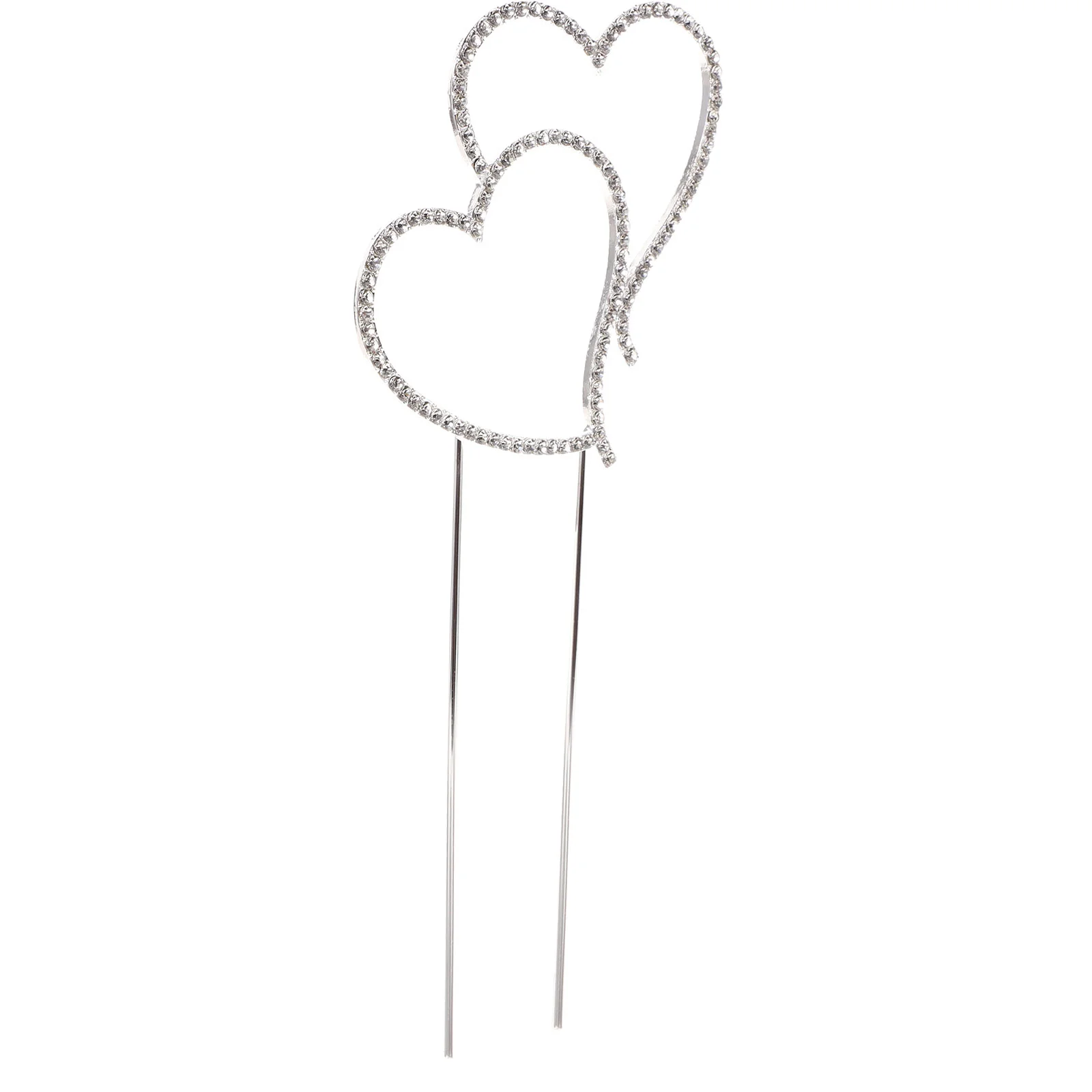 

Cake Decor Two Hearts One Love Beach Couple Bridal Headpieces Wedding Decoration Decorating Bride