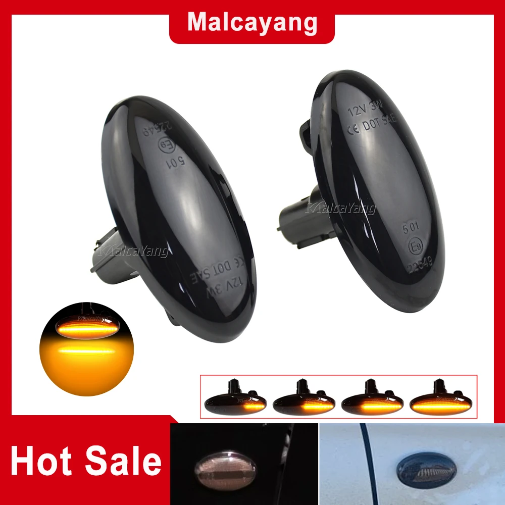 

Dynamic LED Turn Signal Lights Sequential Flashing Side Marker Lamp For Subaru Forester Impreza 2008 2009 2010 2011 2012-2019