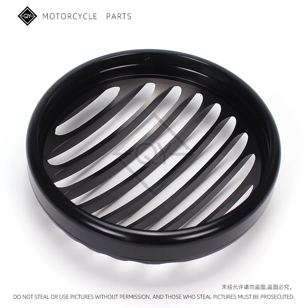 5 3/4 &quot7&quot круглая металлическая накладка для светодиодной фары на Гриль Для Harley