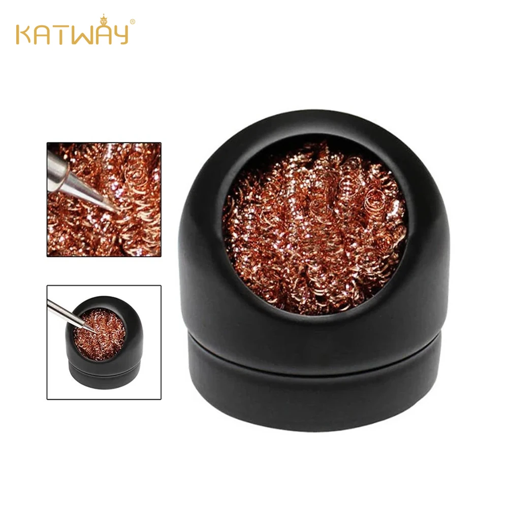 Набор для очистки наконечников паяльника KATWAY металлическая Проволочная