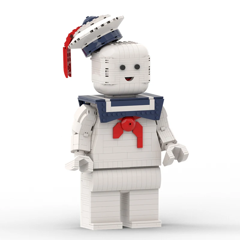 Набор строительных блоков MOC Marshmallow Man коллекция фигурок из фильма модель 830 шт.