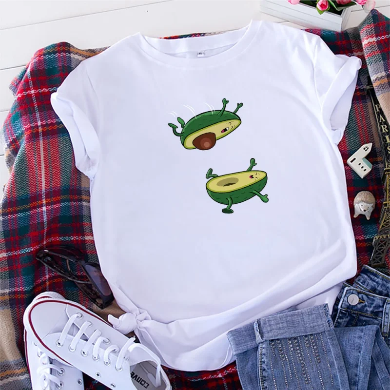 

Fashion Trend funny t shirts Crew Neck Ladies T shirt Printed graphic t shirts Women's cotton t-shirt Short sleeve tee