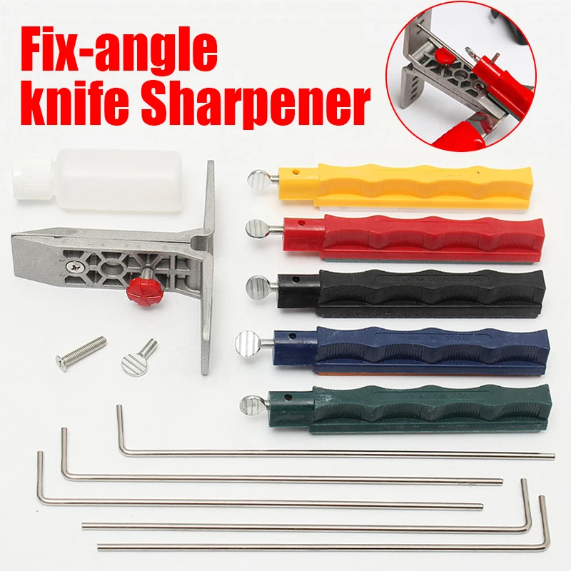 

Fix-Angle Professional Kitchen Sharpening System Household Grinding kits