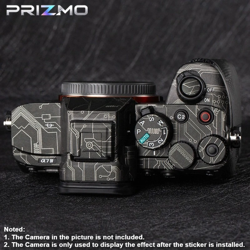 Фото Защитная пленка PrizMo для камеры SONY A7M4 A7 IV, наклейка от царапин, защитная пленка для корпуса, защитная пленка для камеры ILCE-7M4 ILCE7M4 7M4 №3