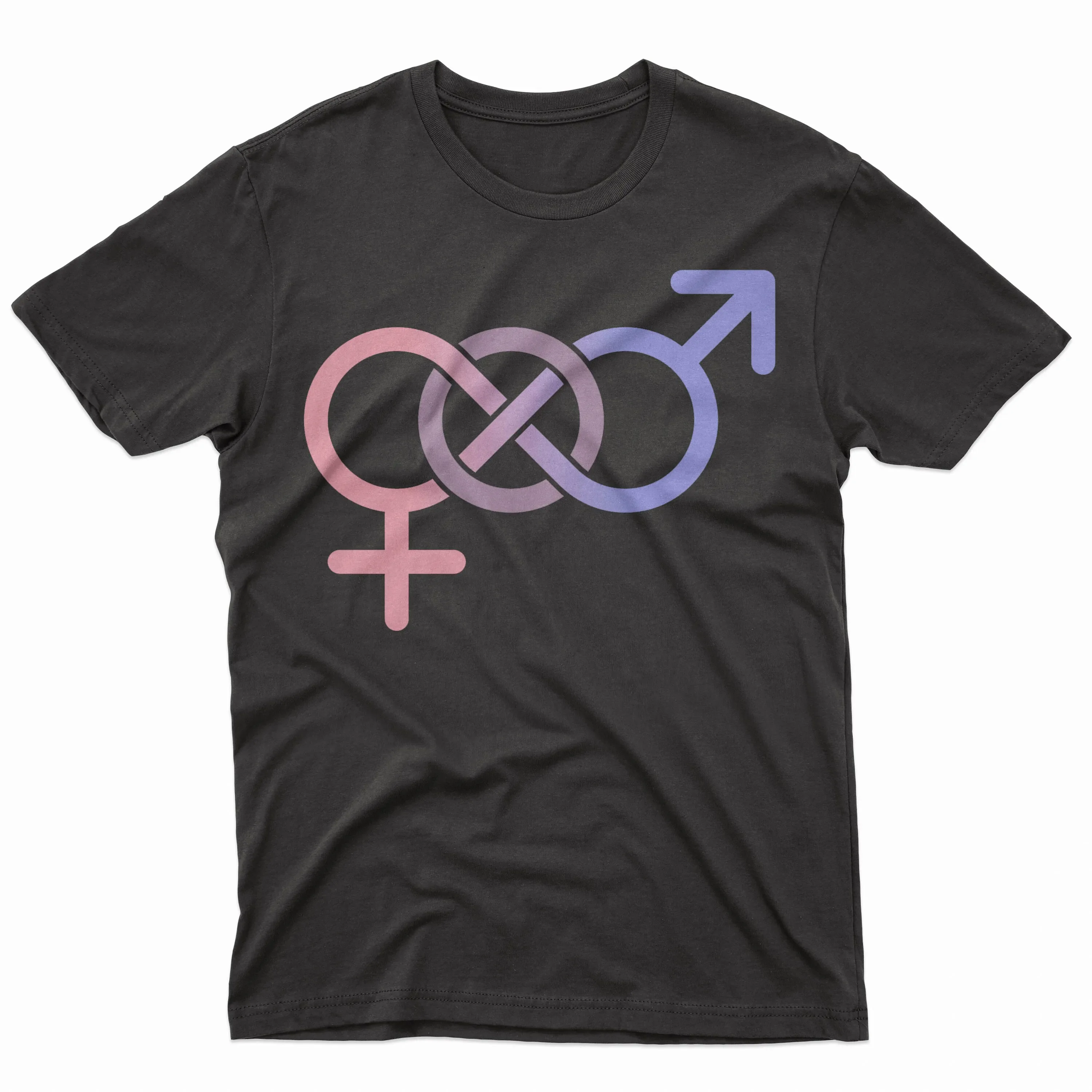 Рубашки унисекс в стиле 1950-х годов рубашки правый человека ЛГБТ Иисус любит меня