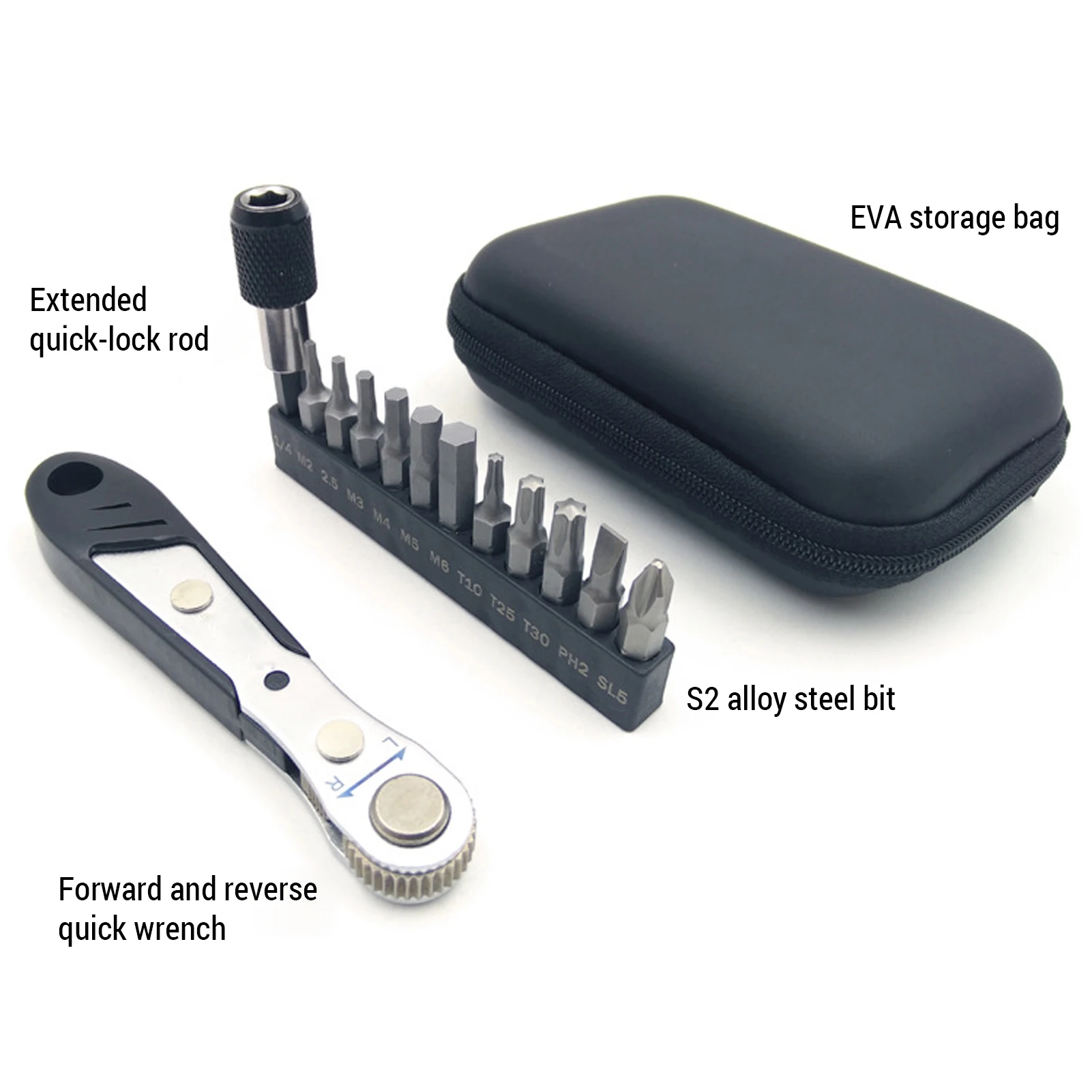 Набор Инструментов Для Ремонта Велосипеда LIXADA Шестигранный Ключ С Храповым