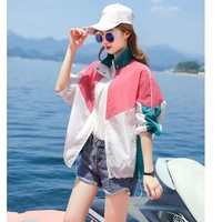 summer autumn womens jacket sun protection clothing sports jacket lightweight top korean fashion loose free shipping wholesale