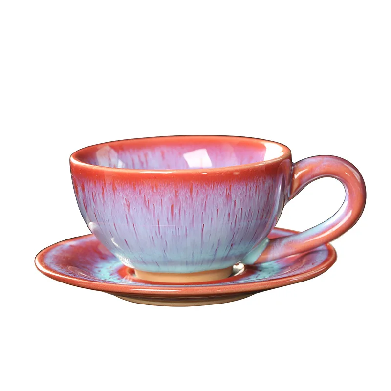 

Mugs Coffee Cups Set Cup of Coffee Glasses Kitchen Crockery Mug Tea Cups and Saucer Sets Ceramic Cute Travel Coffe Porcelain Bar