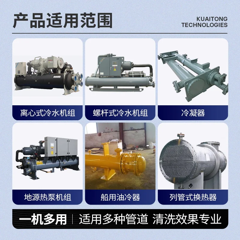Машина для очистки центрального кондиционера Теплообменный конденсатор с