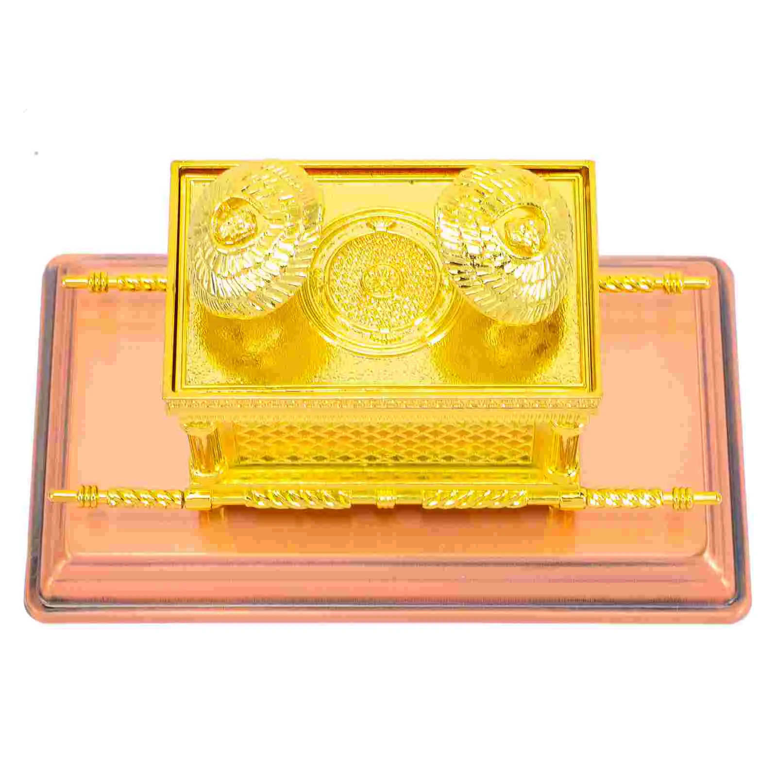 

Exquisite Religion Craft Model Household Alloy Ornament Church Tabletop Decor