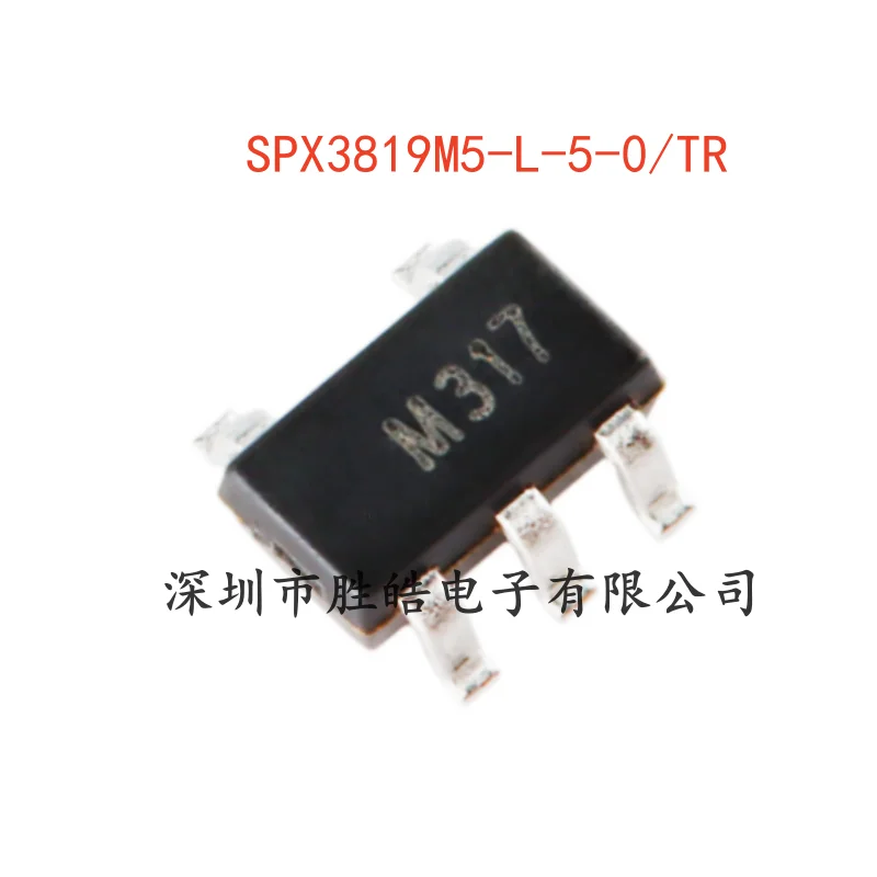 

(10PCS) NEW SPX3819M5-L-5-0/TR 500MA Low Noise LDO Regulator Chip SOT-23-5 SPX3819M5 Integrated Circuit