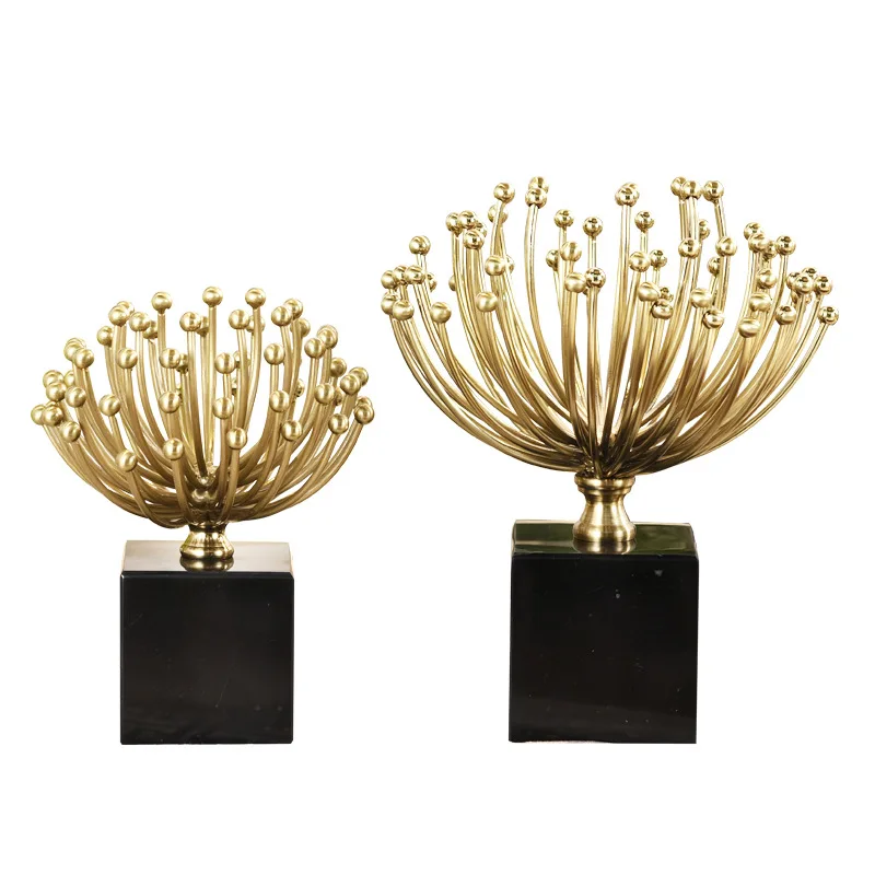 

Interior Modern Table Living Room Luxury metal art decor home metal ornament stand decor accessories