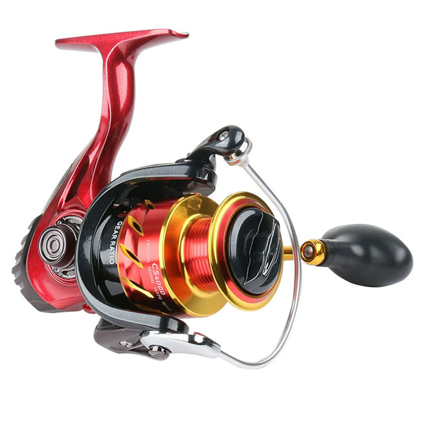 

NEW Metal Powerful Fishing Reels Ultra Smooth High Capacity Folding Rocker Metal Spool For Saltwater Freshwater Fishing