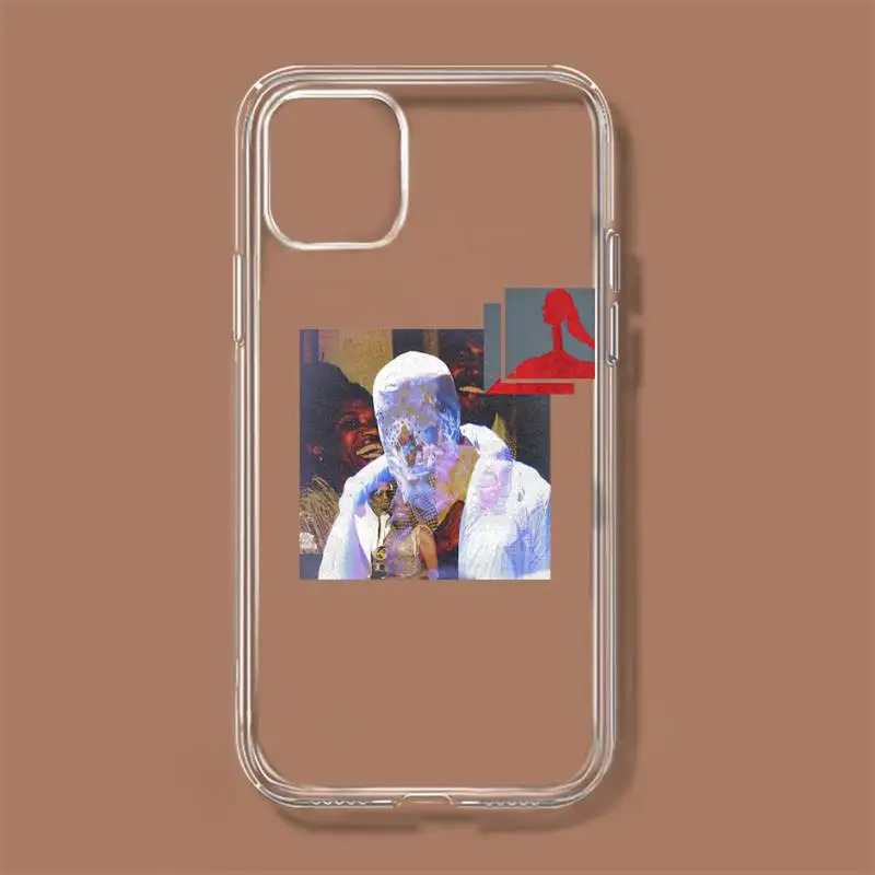 Чехол для телефона Kanye West iPhone 11 12 Mini 13 Pro XS Max X 8 7 6s Plus 5 SE XR прозрачный чехол |