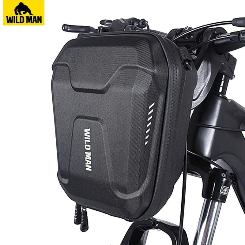 WILD MAN Waterproof Multifunctional Bicycle Handlebar Bag Fr