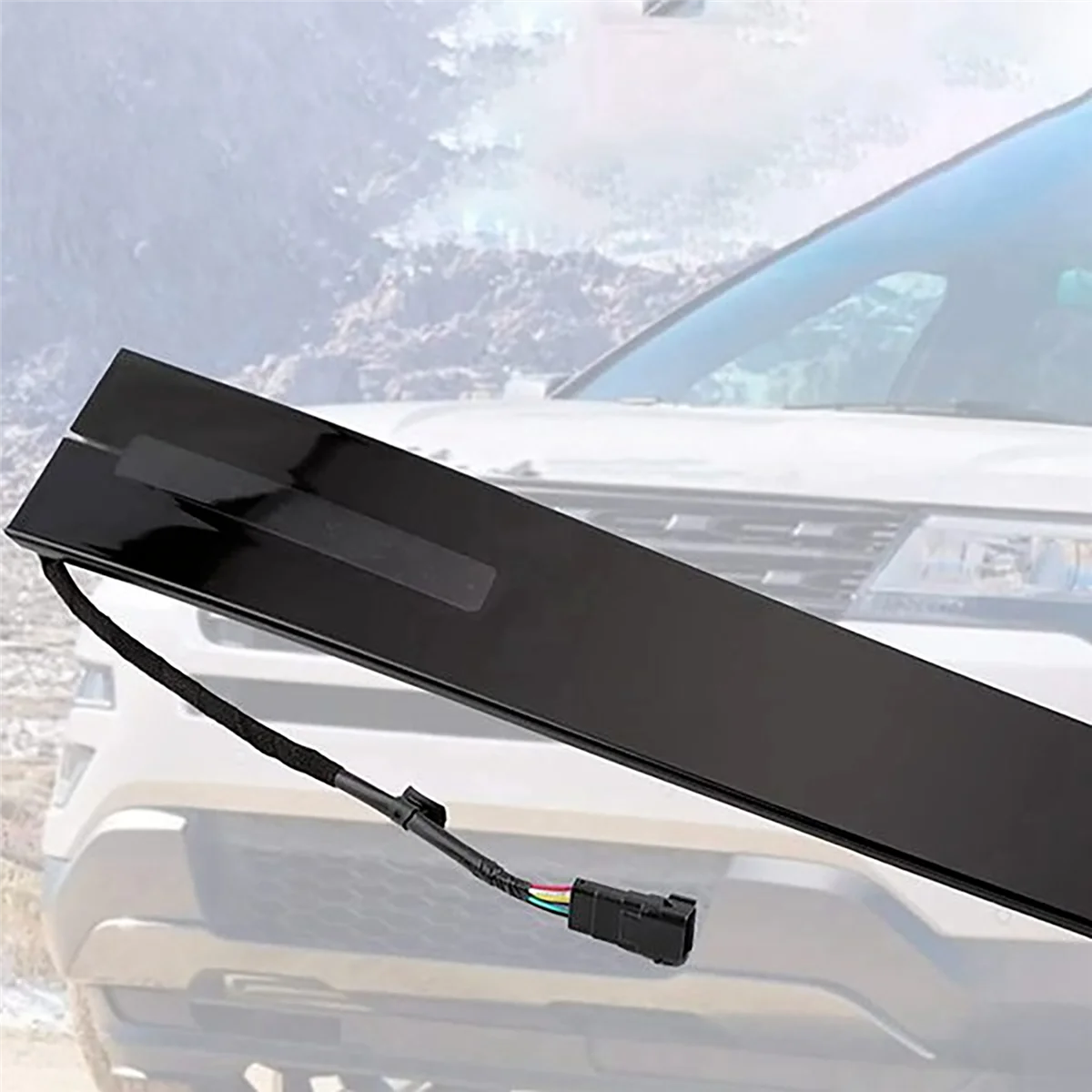 Автомобильная передняя левая молдинговая накладка на стойку B с заменой